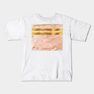 Cagliari golden marble Kids T-Shirt